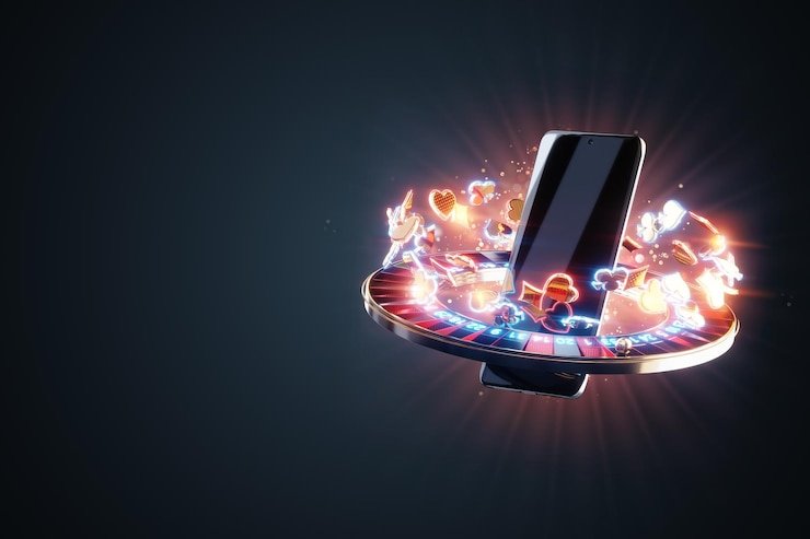 Pengguna mobile meninjau data akun
